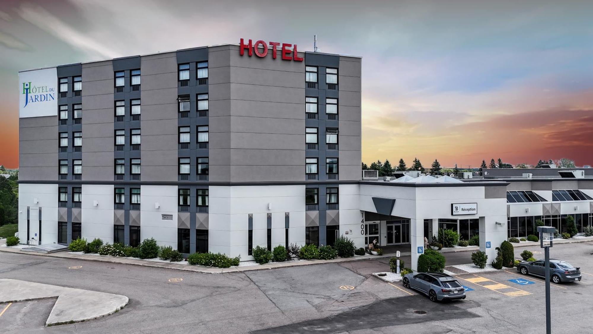 Hotel Du Jardin Saint Felicien Exterior photo